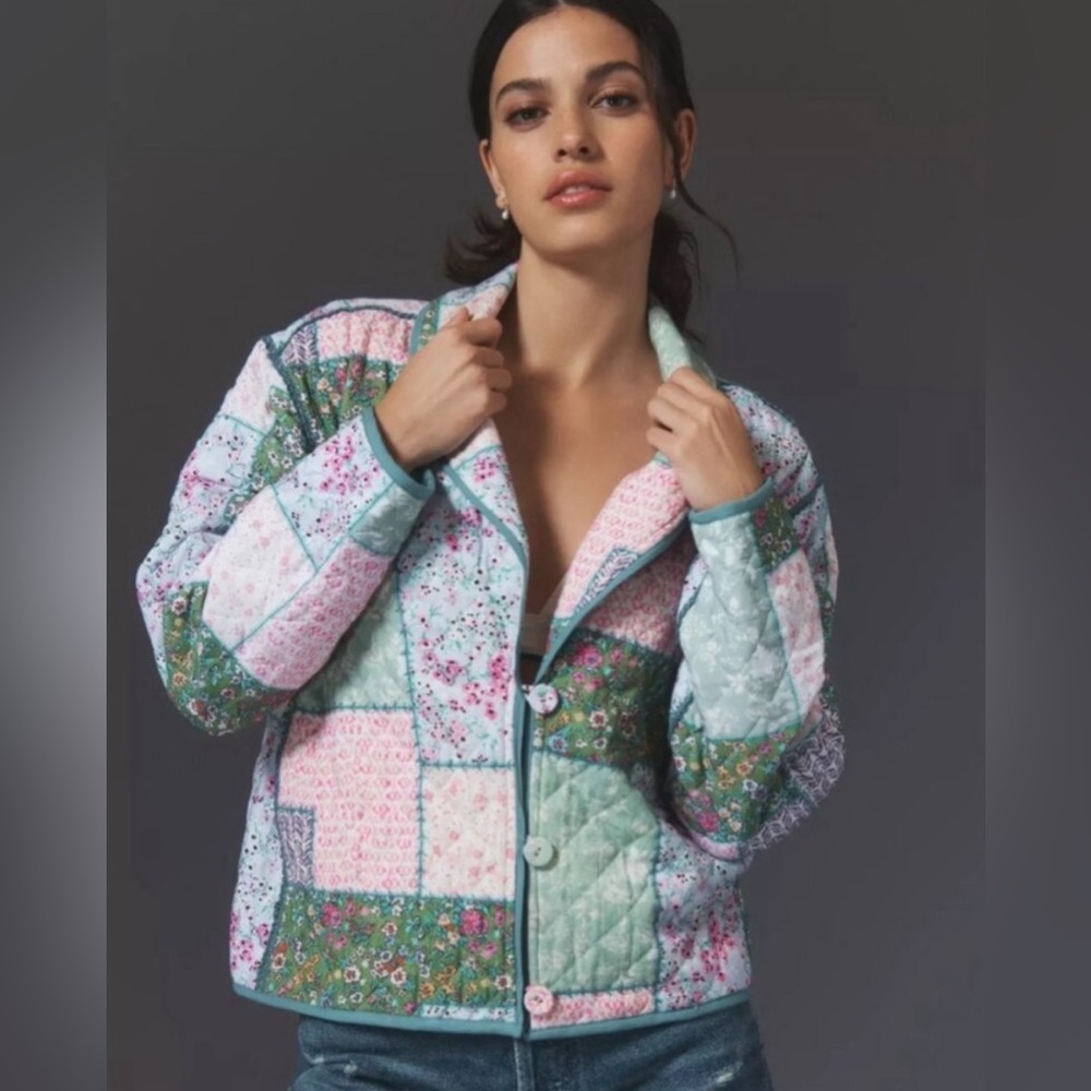 Anthropologie Quilted Jacket